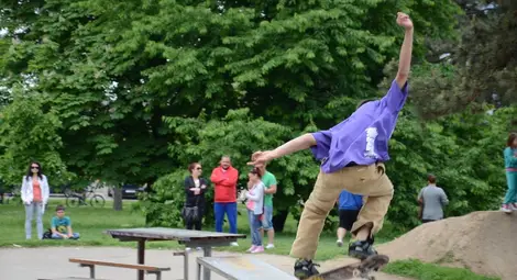 Скромно издание на скейт фестивала тази година