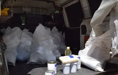 518 русенци получиха социална помощ като дарение от хранителни продукти