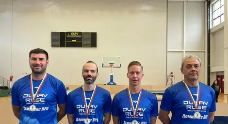 Тенисът на маса със  сребърни държавни медали