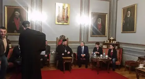 С благословението на Н.В.Пр. Русенския митрополит Наум започна официалната кампания на “Реформаторски блок – Глас народен“ в Русе С благословението на Н.В.Пр. Русенския митрополит Наум започна официалната кампания на “Реформаторски блок – Глас народен“ в Русе