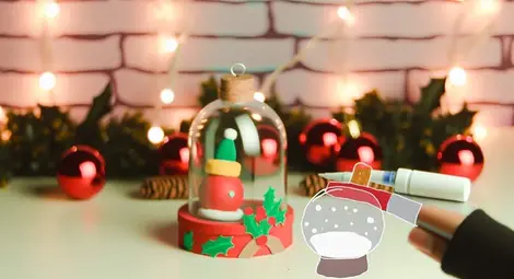 Как да си направим коледна украса за дома