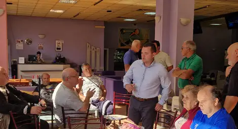 Пенчо Милков се срещна с русенската организация на сляпо-глухите