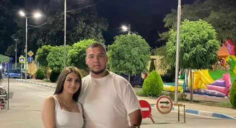 Габриела и Светлин в щастливите дни заедно.