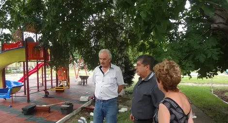 Венцислав Калчев инспектира  строежи с държавни пари