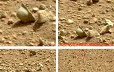 Марсоходът откри немска каска от Втората световна война