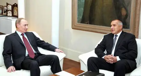 Борисов и Путин заедно в Баку Борисов и Путин заедно в Баку