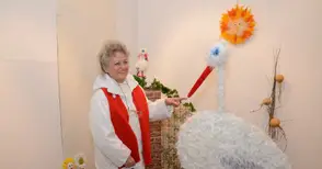 Синеоки щъркели доведоха пролетта в изложбената зала на „Борисова“