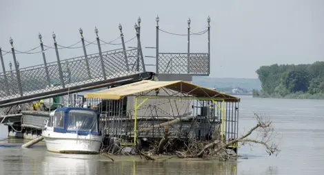 Дунав край Силистра на 60 см от критичното ниво