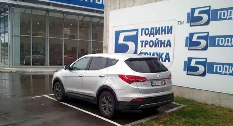 "Хюндай" кани на тридневни свободни тестове на новата сензация "Санта Фе" в Русе /фотогалерия/