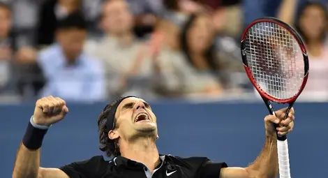 Федерер спаси два мачбола и отстрани Монфис Федерер спаси два мачбола и отстрани Монфис