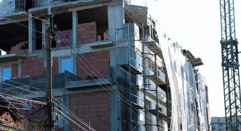 Новото строителство намалява за втора поредна година Новото строителство намалява за втора поредна година