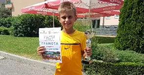 Алекс Митев втори на „Мастърс“ при 12-годишните