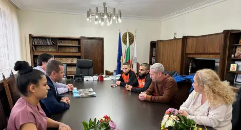 Кметът Пенчо Милков награди медалистите на ТСК &ndash; Русе