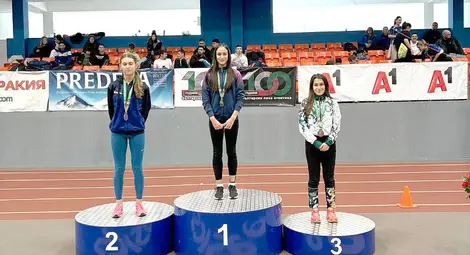 Две златни писти за Росина на държавното първенство