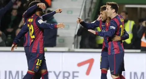 Барселона спечели убедително с 6:0 след шоу на Меси и Неймар