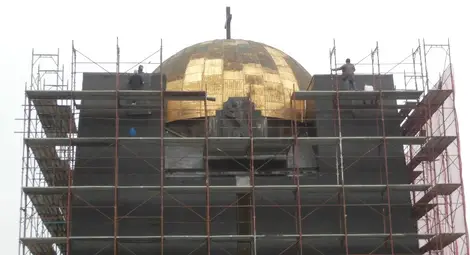 Проф.Ненов: Черното покритие  на Пантеона е само изолация