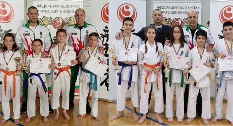 Титла и още седем медала за каратистите на &bdquo;Русе&ldquo;