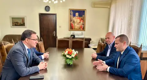 Кметът на Русе и вътрешният министър обсъдиха приоритети в сигурността на гражданите и институционалното сътрудничество