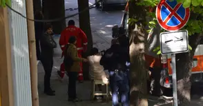 Английски булдог нахапа жена пред магазин по „Иречек“