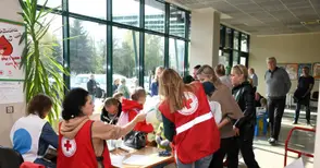 БЧК помага на бежанци от Украйна с хигиенни пакети, кухненски прибори