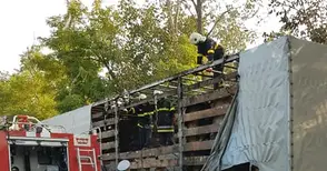 Блокирало колело запали ремарке с велпапе на Мойсев баир