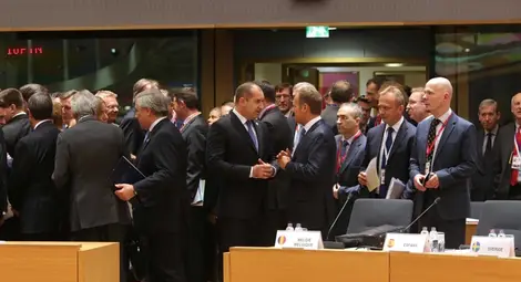 Румен Радев: ЕС ще бъде единен в преговорите за напускане на Великобритания Румен Радев: ЕС ще бъде единен в преговорите за напускане на Великобритания