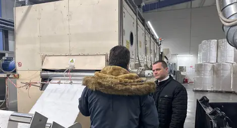 Кметът на Русе Пенчо Милков посети производствената база на „Септона България“ Кметът на Русе Пенчо Милков посети производствената база на „Септона България“