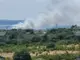 Пожар гори между село Оризаре, община Несебър, и язовир 