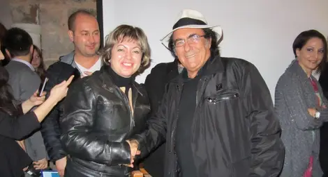 Кита Бончева пя с Ал Бано в италианското имение на звездата