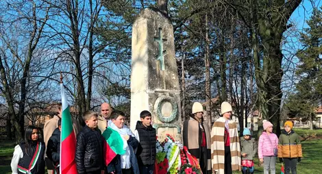Щръклево отбеляза с шествие националния празник  на България 3 март