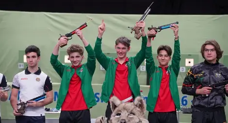 Второ злато за Дамян Илиев на европейското по спортна стрелба