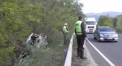 Ранените при катастрофата на Е-79 край Симитли французи са в болница