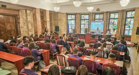 Дискусия на тема &nbsp;"Детско правосъдие и агресия в училище" &nbsp;в Съдебната палата в Русе