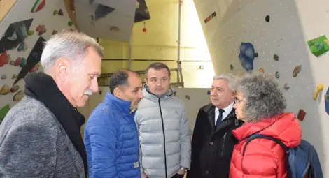 Откриха новата модернизирана зала за катерене в Русенския университет