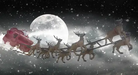 Откриха защо носът на елена Рудолф е червен