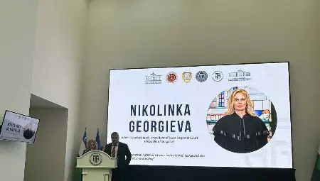 Председателят на Окръжния съд в Русе Николинка Чокоева участва в международна конференция в Узбекистан Председателят на Окръжния съд в Русе Николинка Чокоева участва в международна конференция в Узбекистан