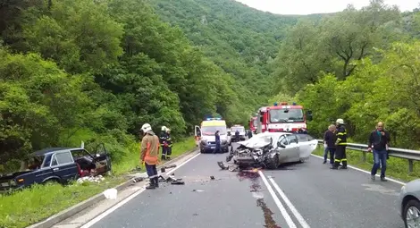 Тежка катастрофа в Кресненското дефиле взе два живота