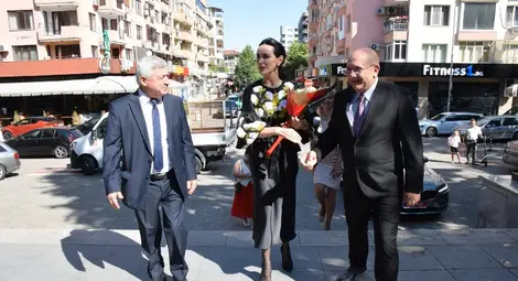 Посланикът на Украйна Н. Пр. Олеся Илашчук посети Русенския университет