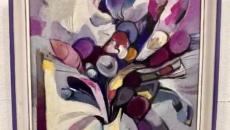 Кметът Пенчо Милков отличи художника Маньо Манев с почетен плакет за 80-годишнината му