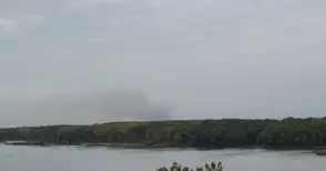 Запалени 700 декара стърнища край Гюргево за пореден път опушиха Русе