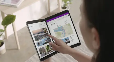 Microsoft представи бъдещето на лаптопите и сгъваемите телефони