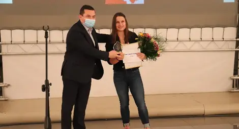 Биляна Дудова за трети пореден път е Спортист номер 1 на Русе