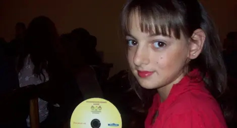 10-годишната певица Анна Друмева със специален приз от конкурс