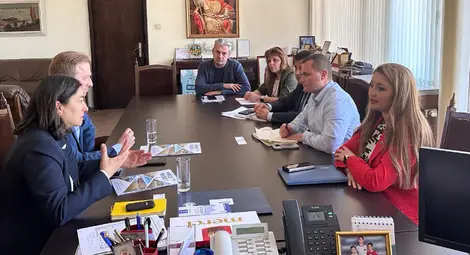 Кметът Пенчо Милков обсъди възможности за финансиране на големи русенски проекти с представители на ЕИБ