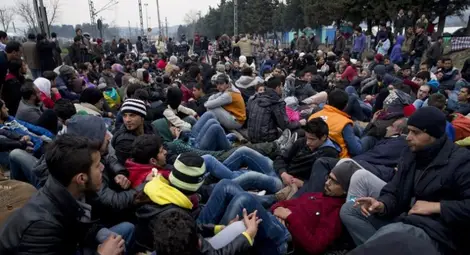 Нов приток на мигранти в Идомени