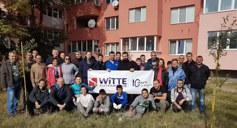 &bdquo;ВИТТЕ Аутомотив&ldquo; засади  23 дръвчета в &bdquo;Чародейка&ldquo;