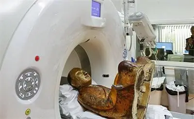 Откриха мумия в статуя на Буда от 11 век