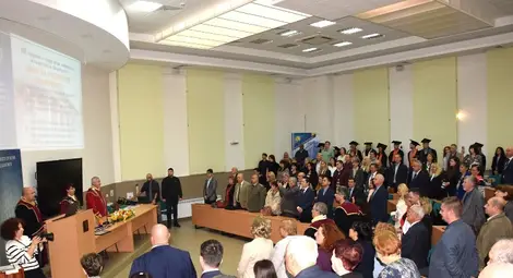 В Русенския университет се проведе тържествен открит академичен съвет с връчване на дипломи и юбилейни отличия по случай 80-годишнината