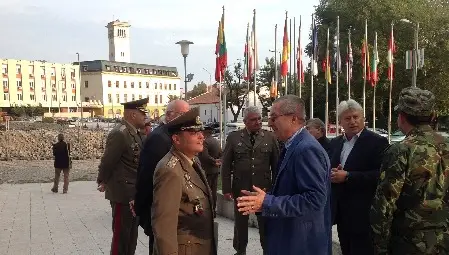 Стефко Бурджиев поздрави центъра за подготовка на военни специалисти в Сливен