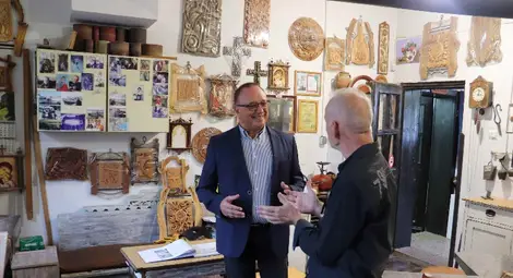 Дунавската задруга на художествените занаяти отбеляза 10 години от основаването си в Русе с изложба и книга